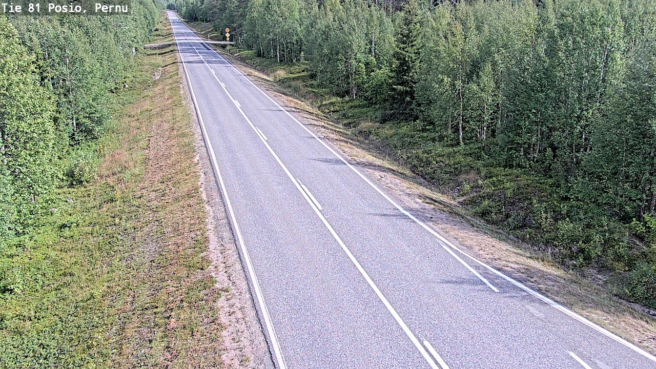 Kelikamerat Kuva Tie 81 Posio, Pernu, Posio, Lappi