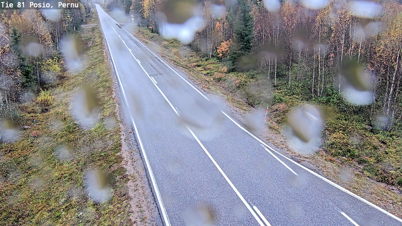 Weather Camera Image Road 81 Posio, Pernu, Posio, Lappi