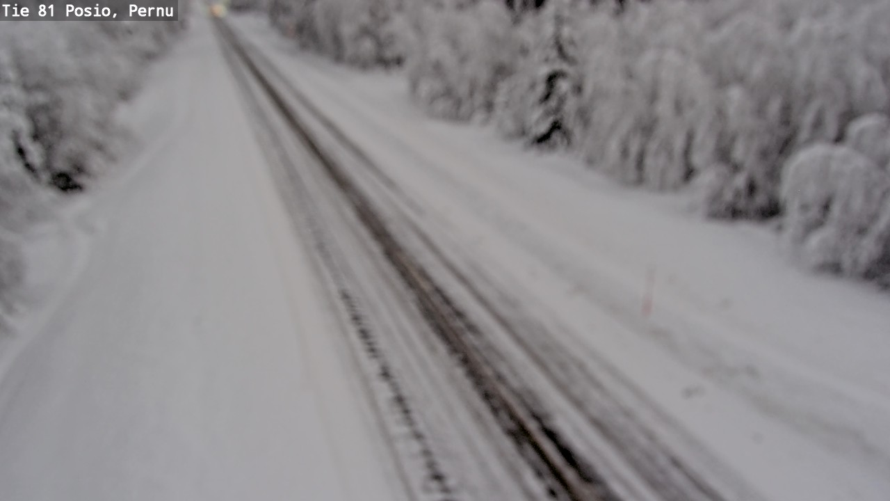 Kelikamerat Kuva Tie 81 Posio, Pernu, Posio, Lappi