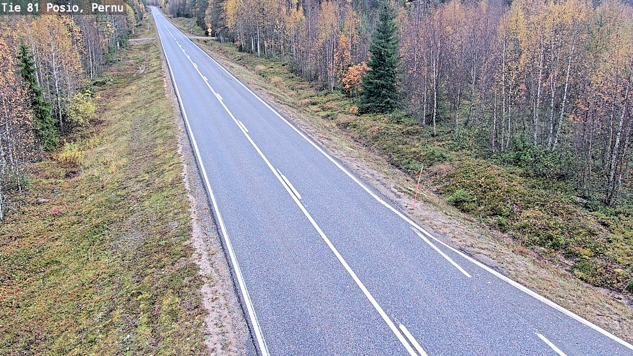 Kelikamerat Kuva Tie 81 Posio, Pernu, Posio, Lappi