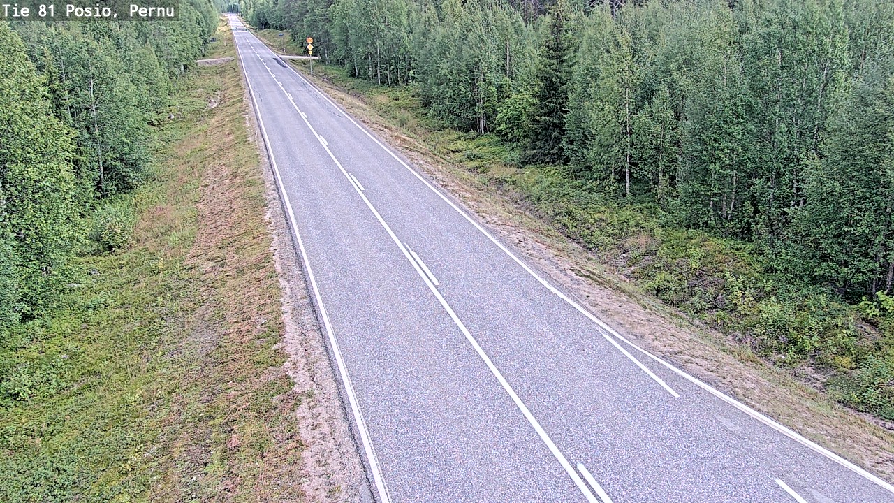 Kelikamerat Kuva Tie 81 Posio, Pernu, Posio, Lappi