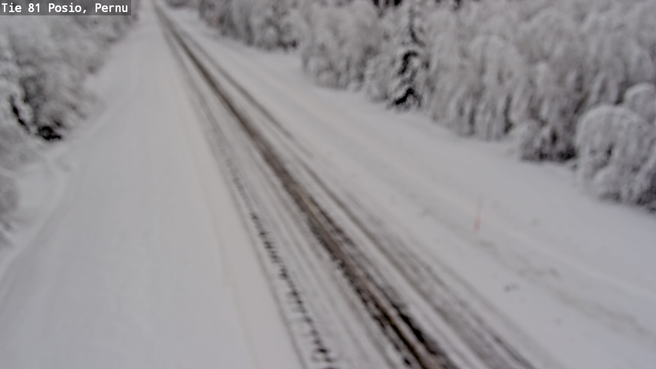 Kelikamerat Kuva Tie 81 Posio, Pernu, Posio, Lappi