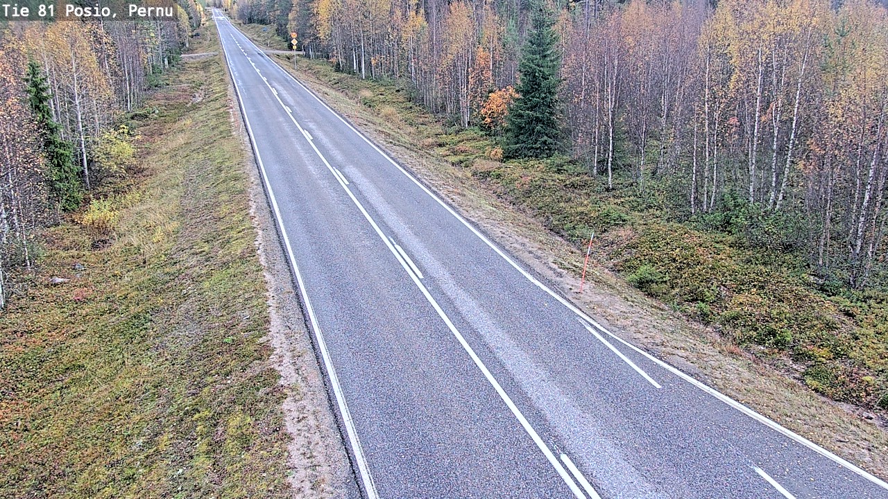 Kelikamerat Kuva Tie 81 Posio, Pernu, Posio, Lappi