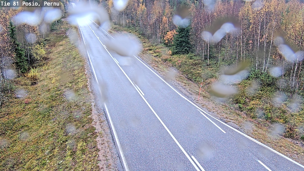 Weather Camera Image Road 81 Posio, Pernu, Posio, Lappi