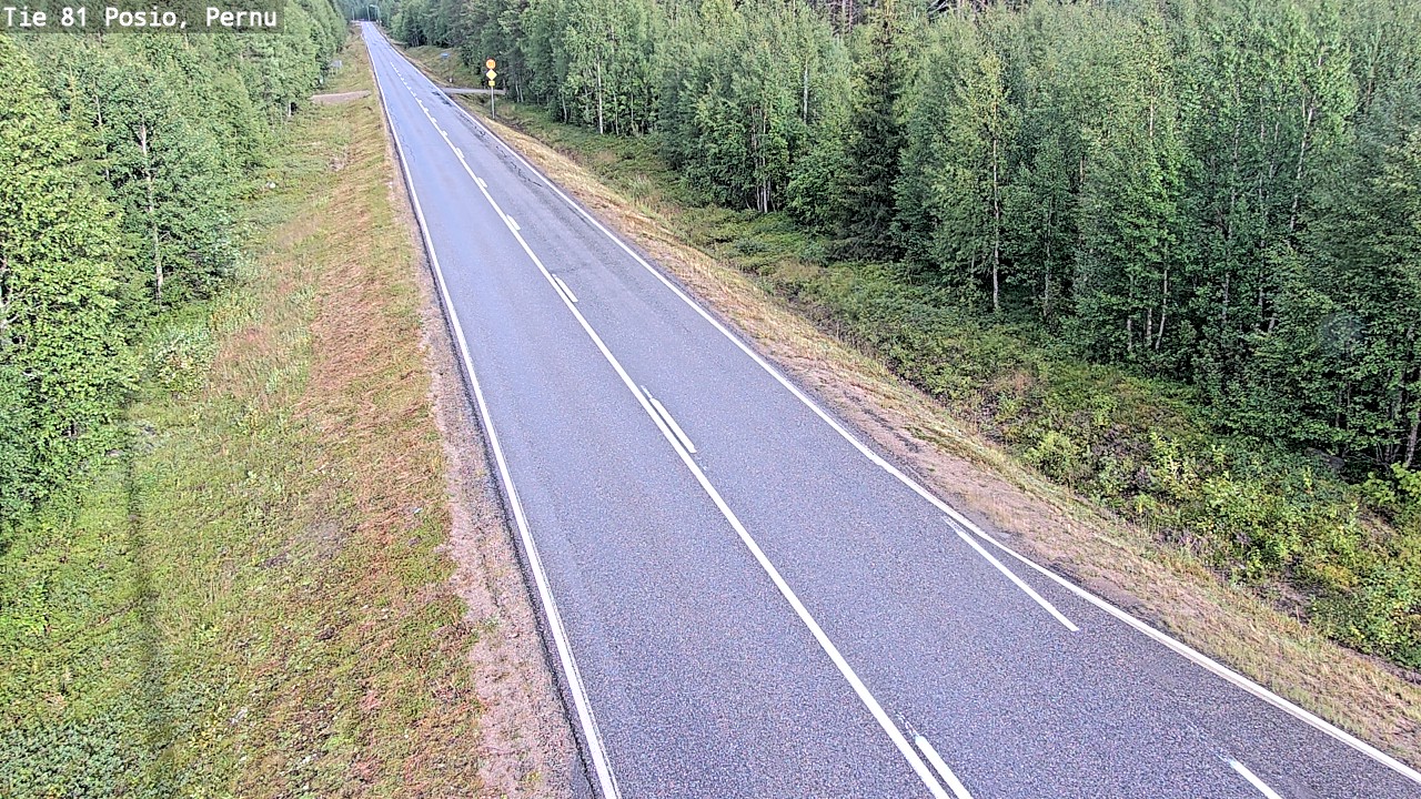 Kelikamerat Kuva Tie 81 Posio, Pernu, Posio, Lappi