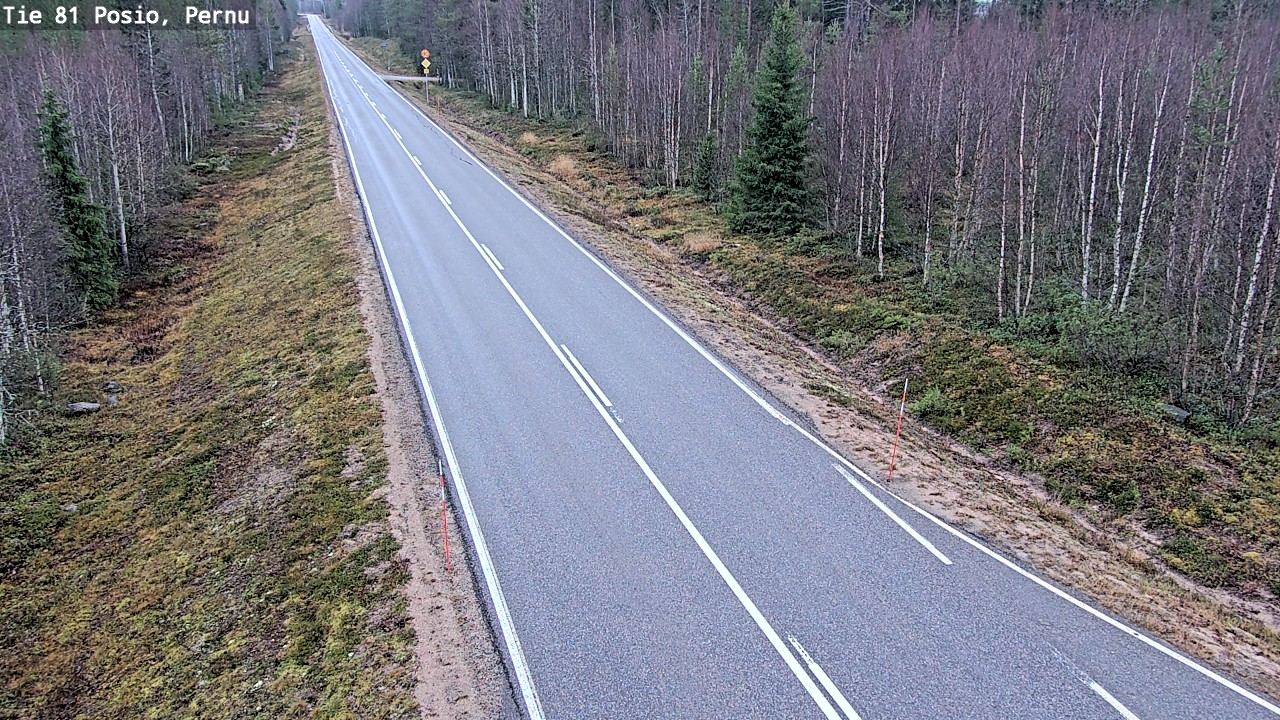 Kelikamerat Kuva Tie 81 Posio, Pernu, Posio, Lappi