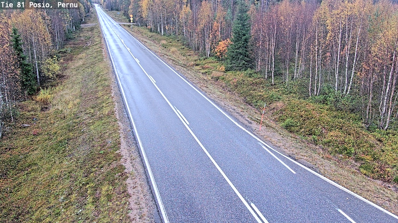 Kelikamerat Kuva Tie 81 Posio, Pernu, Posio, Lappi