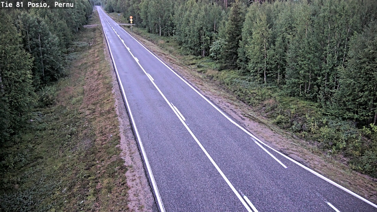 Kelikamerat Kuva Tie 81 Posio, Pernu, Posio, Lappi