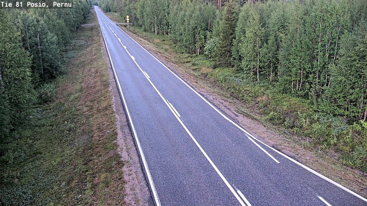 Kelikamerat Kuva Tie 81 Posio, Pernu, Posio, Lappi