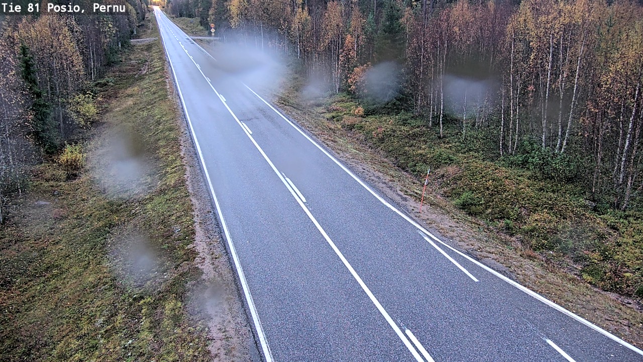 Kelikamerat Kuva Tie 81 Posio, Pernu, Posio, Lappi