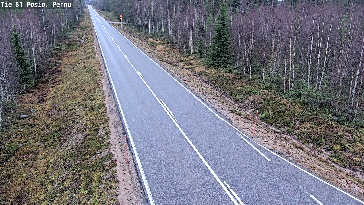 Kelikamerat Kuva Tie 81 Posio, Pernu, Posio, Lappi