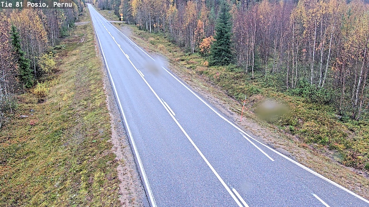 Weather Camera Image Road 81 Posio, Pernu, Posio, Lappi