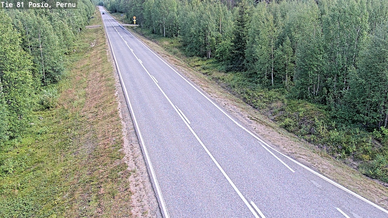 Kelikamerat Kuva Tie 81 Posio, Pernu, Posio, Lappi