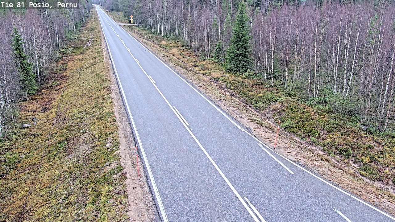 Kelikamerat Kuva Tie 81 Posio, Pernu, Posio, Lappi