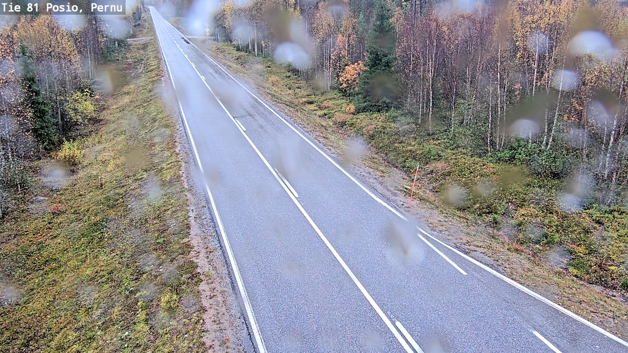 Weather Camera Image Road 81 Posio, Pernu, Posio, Lappi