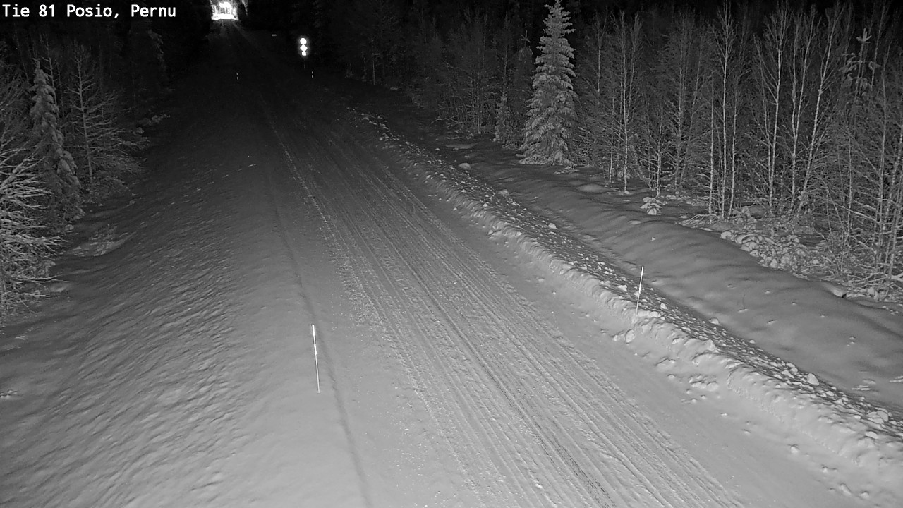 Kelikamerat Kuva Tie 81 Posio, Pernu, Posio, Lappi