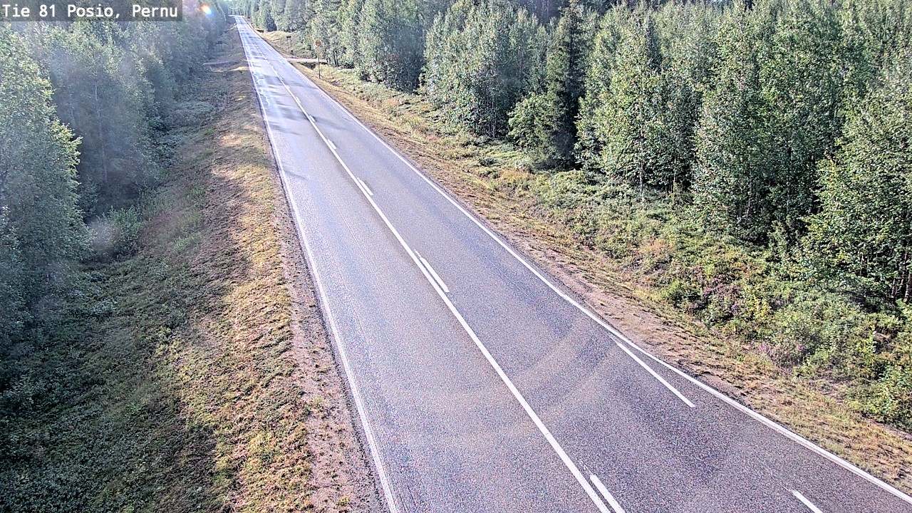 Kelikamerat Kuva Tie 81 Posio, Pernu, Posio, Lappi