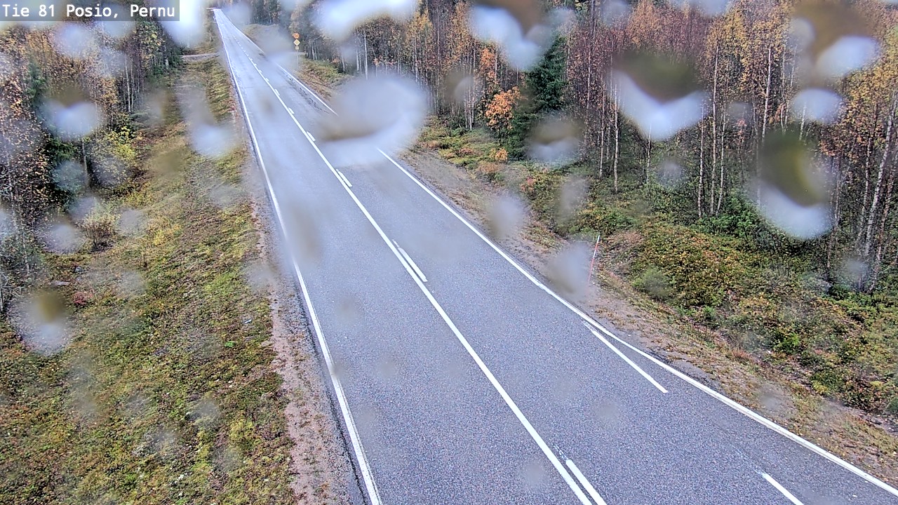 Weather Camera Image Road 81 Posio, Pernu, Posio, Lappi