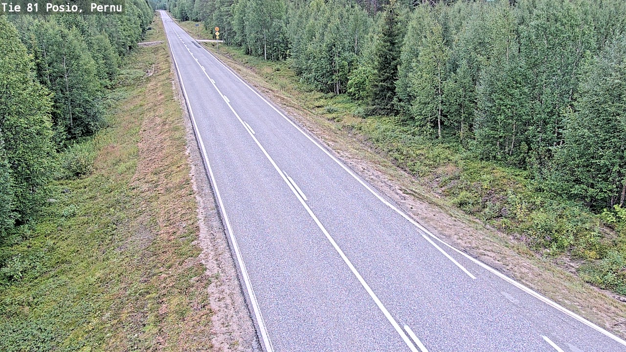 Kelikamerat Kuva Tie 81 Posio, Pernu, Posio, Lappi