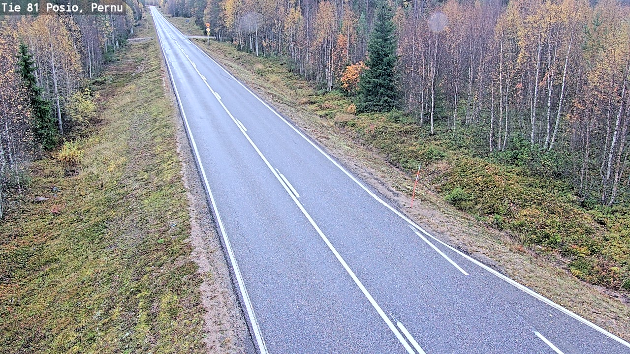 Kelikamerat Kuva Tie 81 Posio, Pernu, Posio, Lappi