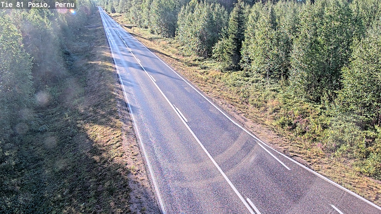 Kelikamerat Kuva Tie 81 Posio, Pernu, Posio, Lappi