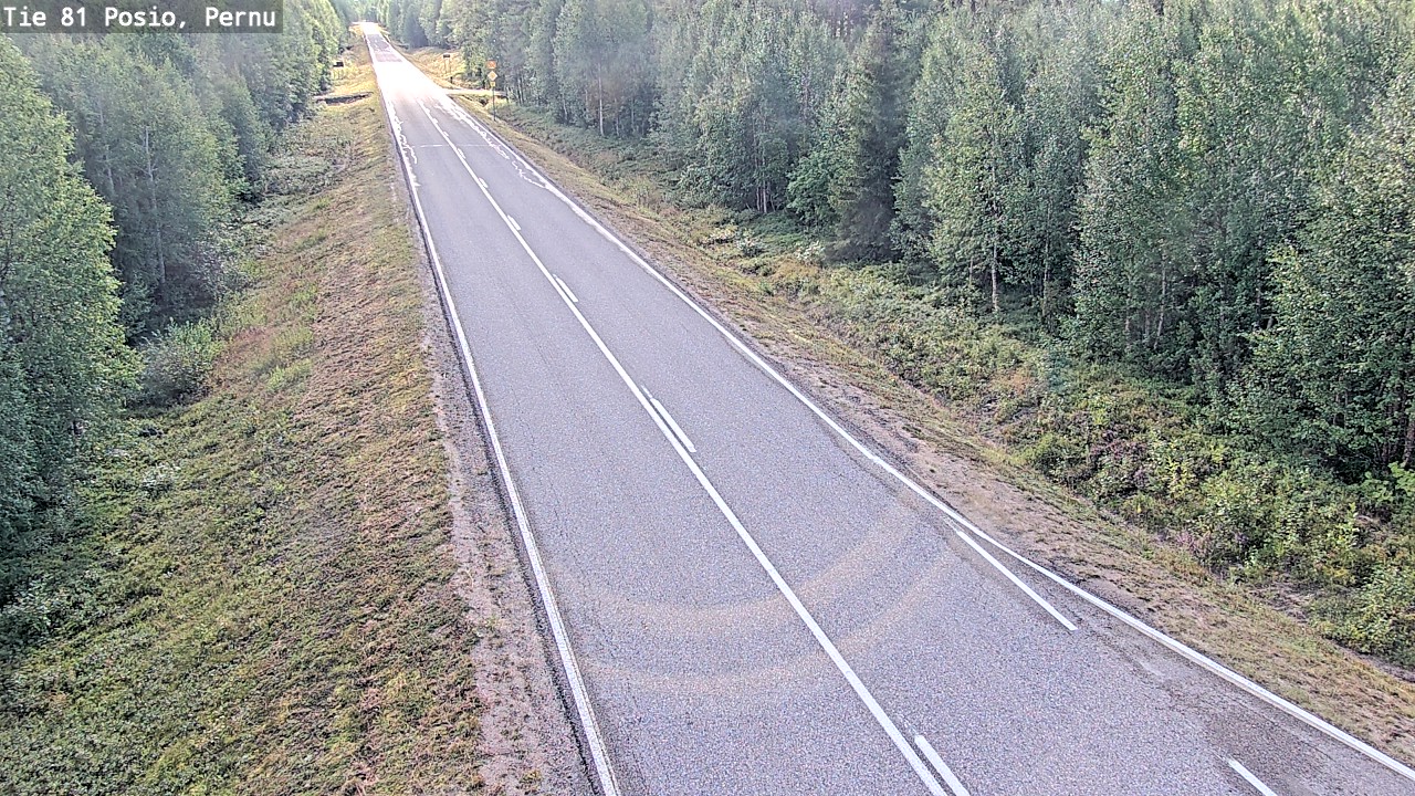 Kelikamerat Kuva Tie 81 Posio, Pernu, Posio, Lappi