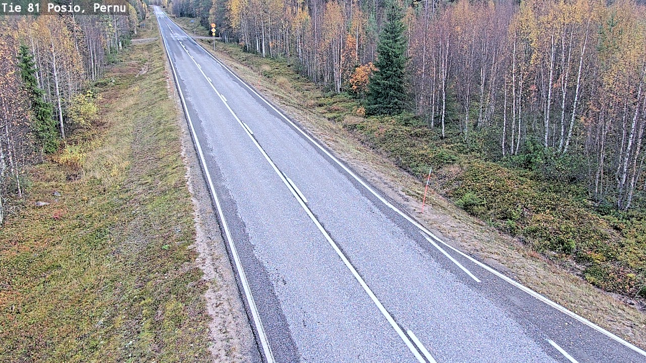 Kelikamerat Kuva Tie 81 Posio, Pernu, Posio, Lappi