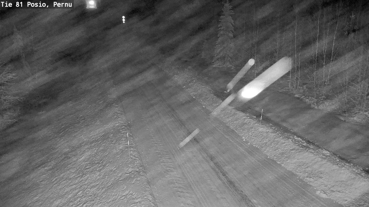 Weather Camera Image Road 81 Posio, Pernu, Posio, Lappi