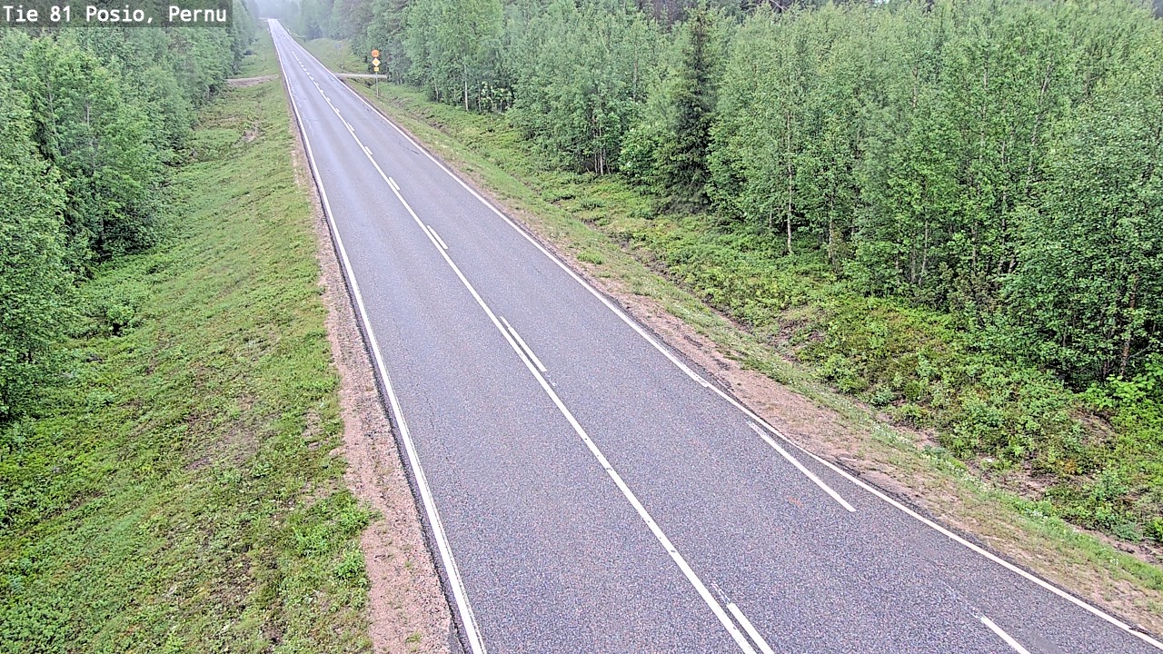 Kelikamerat Kuva Tie 81 Posio, Pernu, Posio, Lappi