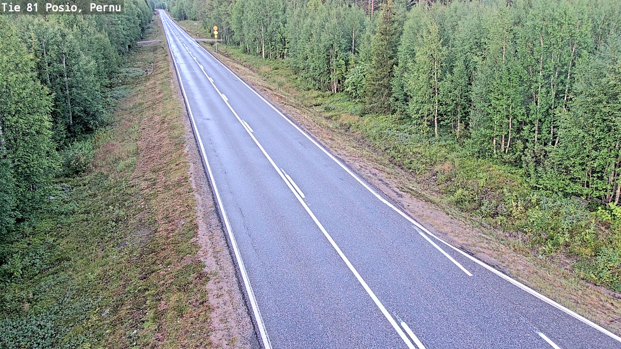 Kelikamerat Kuva Tie 81 Posio, Pernu, Posio, Lappi