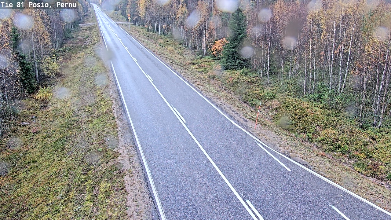 Kelikamerat Kuva Tie 81 Posio, Pernu, Posio, Lappi