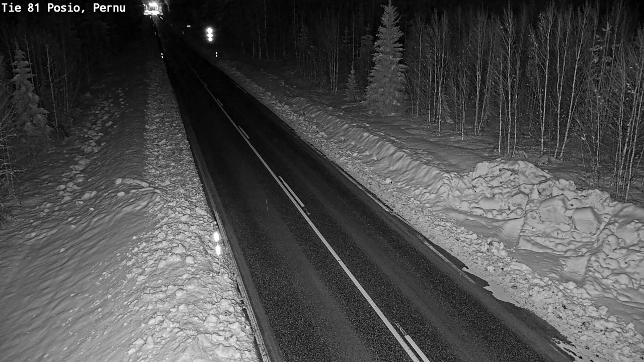 Kelikamerat Kuva Tie 81 Posio, Pernu, Posio, Lappi