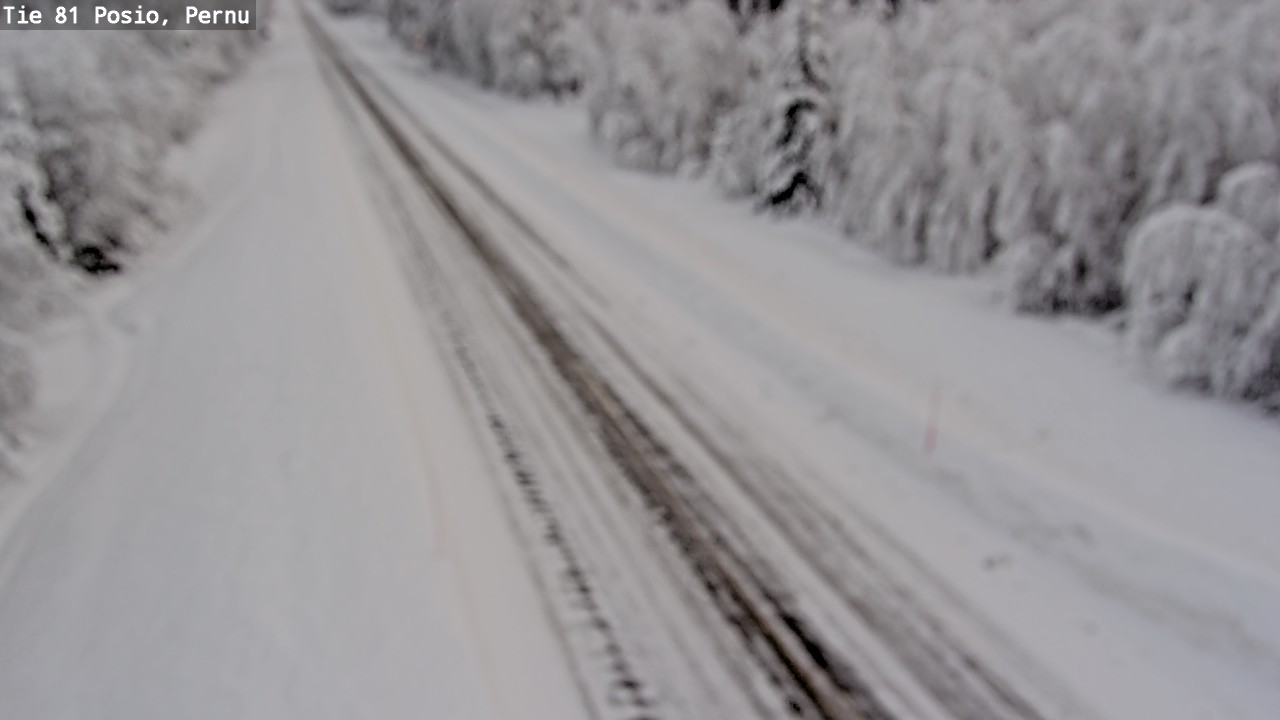 Kelikamerat Kuva Tie 81 Posio, Pernu, Posio, Lappi