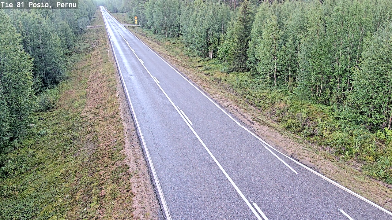 Kelikamerat Kuva Tie 81 Posio, Pernu, Posio, Lappi