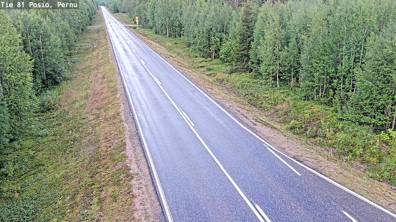 Kelikamerat Kuva Tie 81 Posio, Pernu, Posio, Lappi