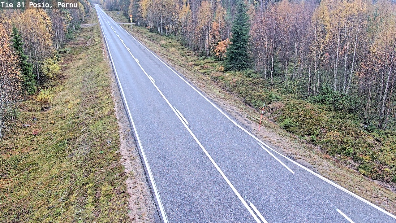 Kelikamerat Kuva Tie 81 Posio, Pernu, Posio, Lappi