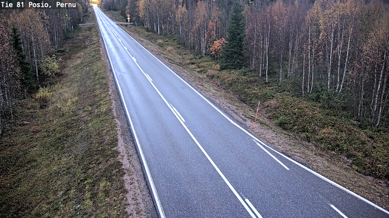 Kelikamerat Kuva Tie 81 Posio, Pernu, Posio, Lappi