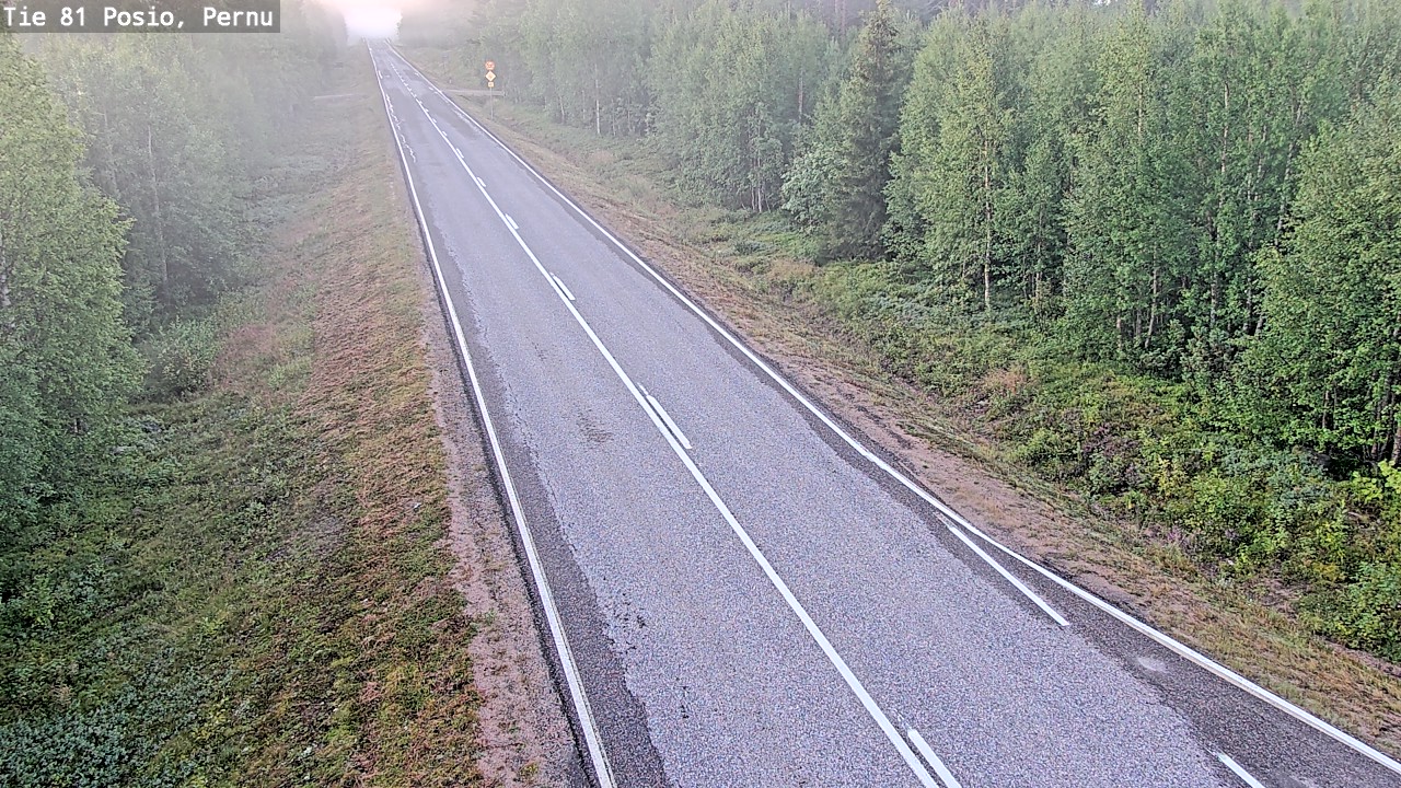 Kelikamerat Kuva Tie 81 Posio, Pernu, Posio, Lappi
