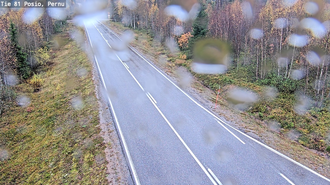 Weather Camera Image Road 81 Posio, Pernu, Posio, Lappi