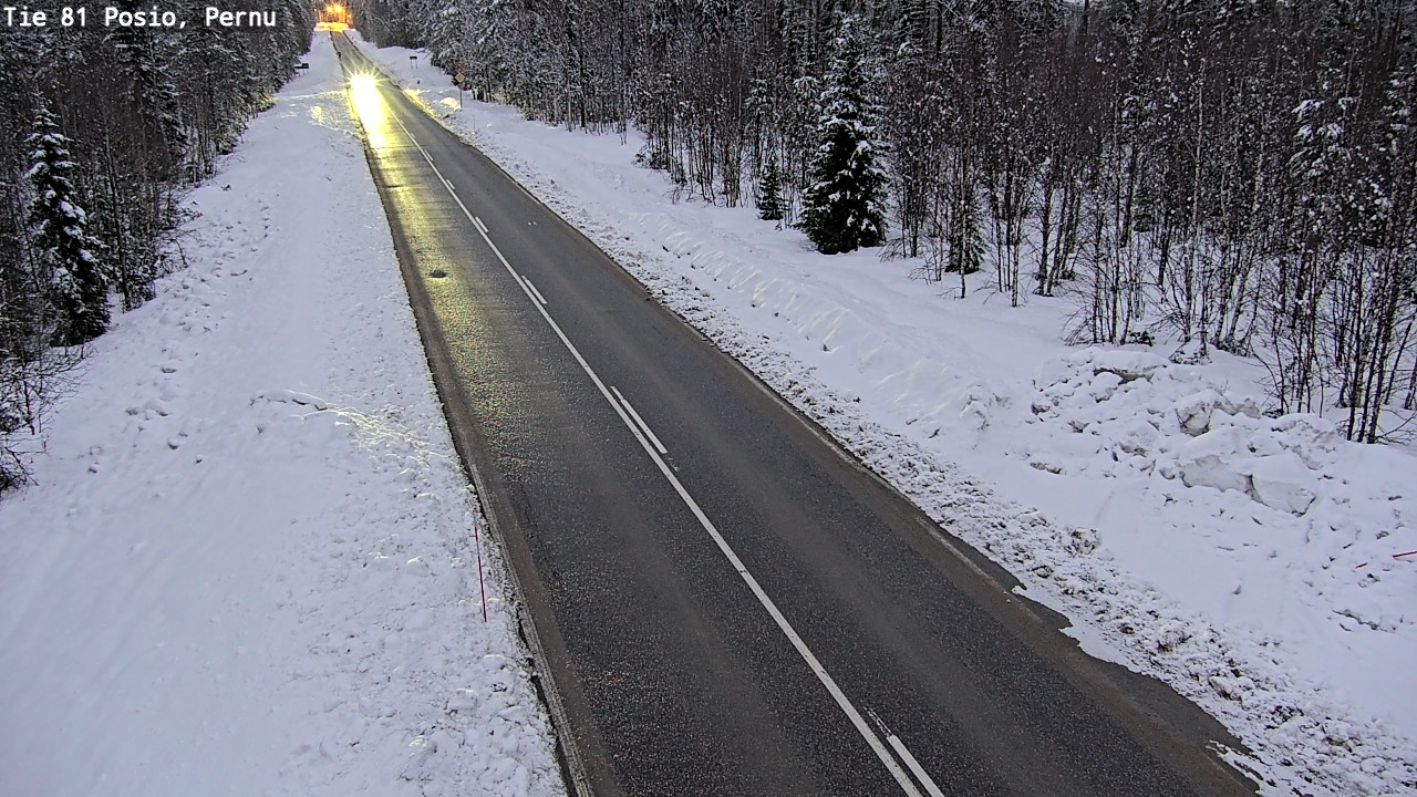 Kelikamerat Kuva Tie 81 Posio, Pernu, Posio, Lappi
