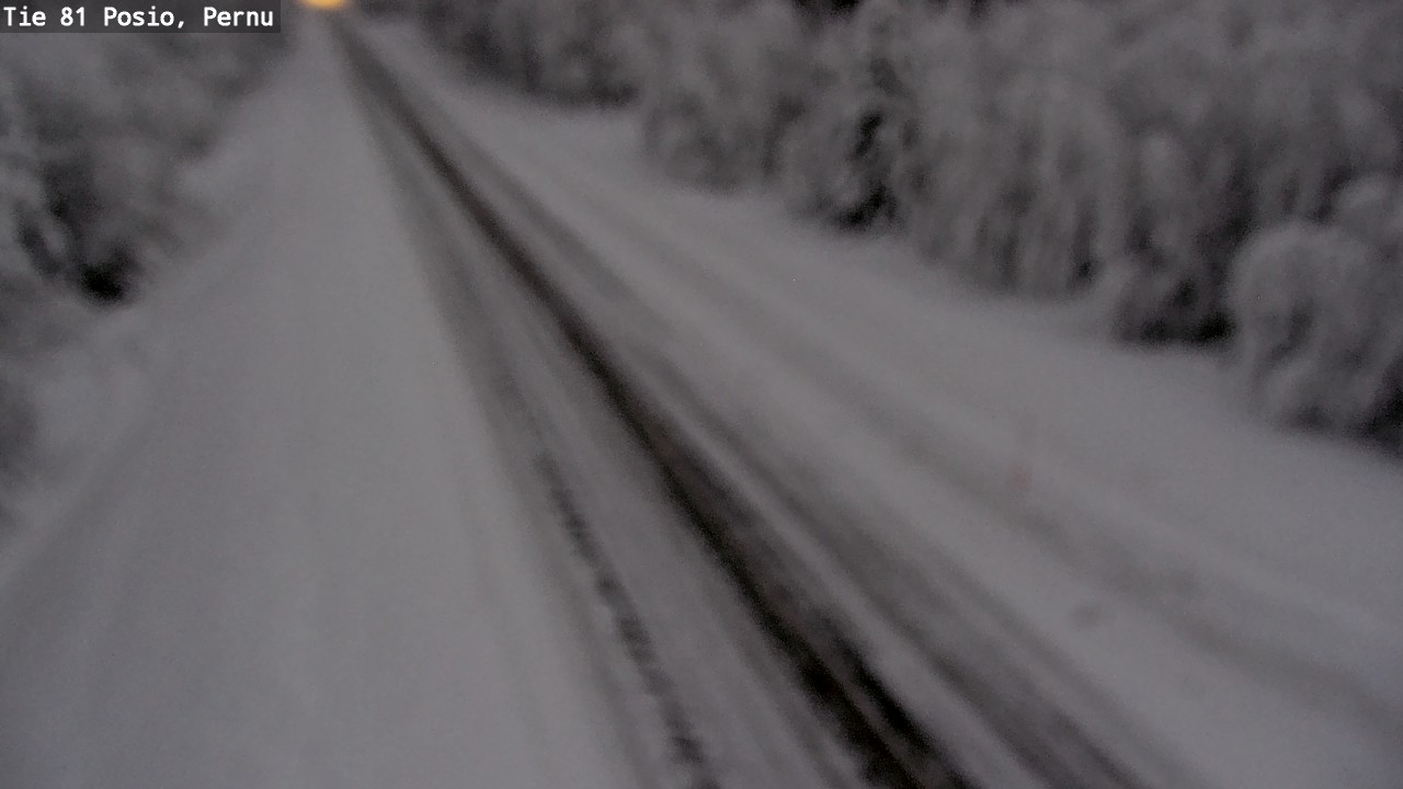 Kelikamerat Kuva Tie 81 Posio, Pernu, Posio, Lappi