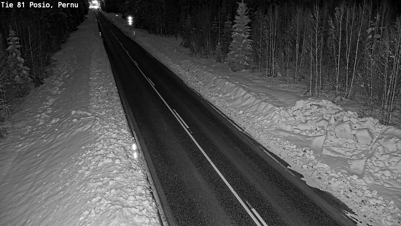 Kelikamerat Kuva Tie 81 Posio, Pernu, Posio, Lappi