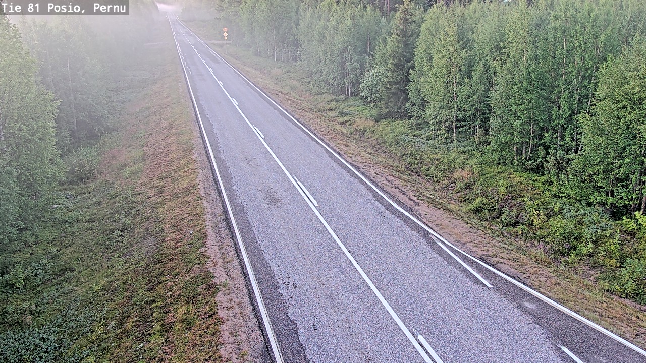 Kelikamerat Kuva Tie 81 Posio, Pernu, Posio, Lappi