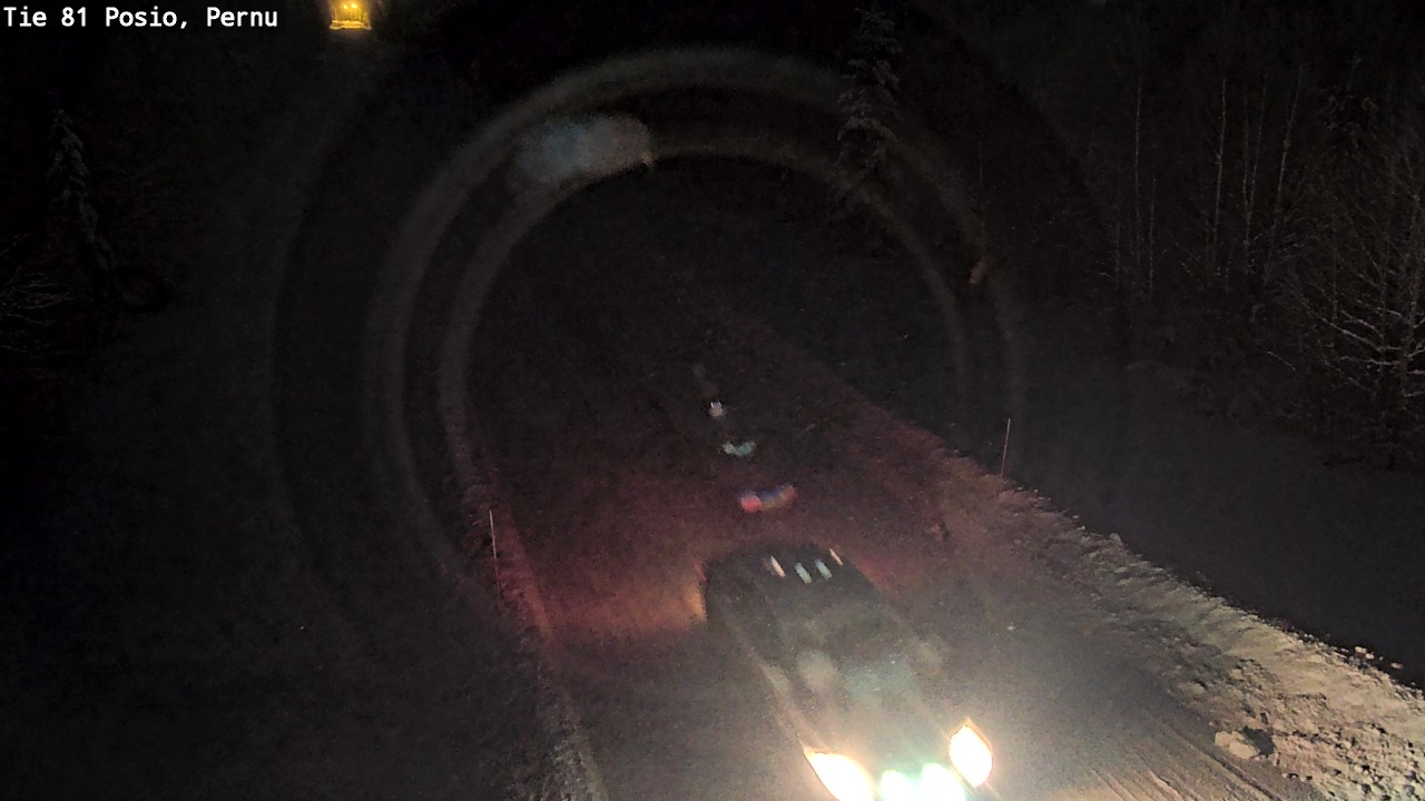 Weather Camera Image Road 81 Posio, Pernu, Posio, Lappi