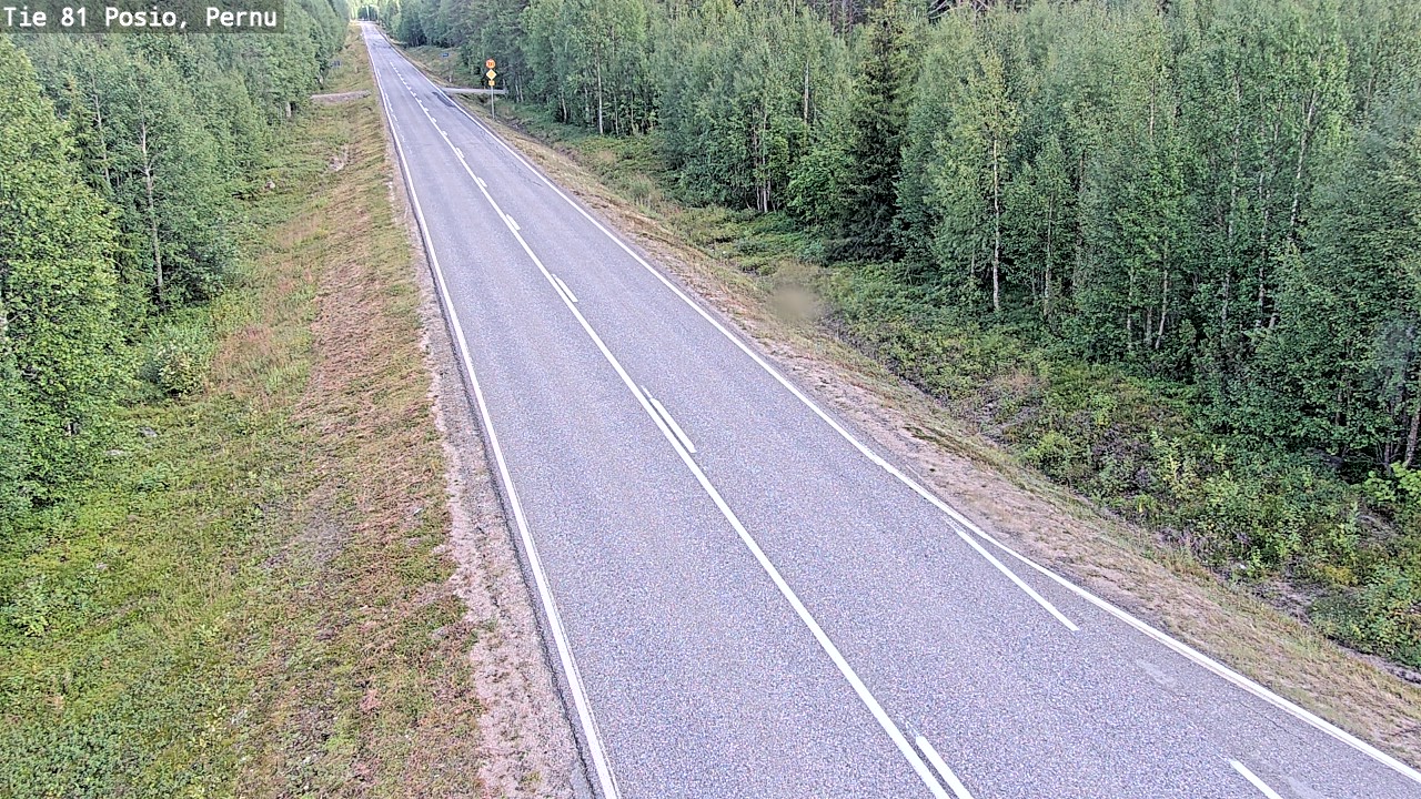 Kelikamerat Kuva Tie 81 Posio, Pernu, Posio, Lappi