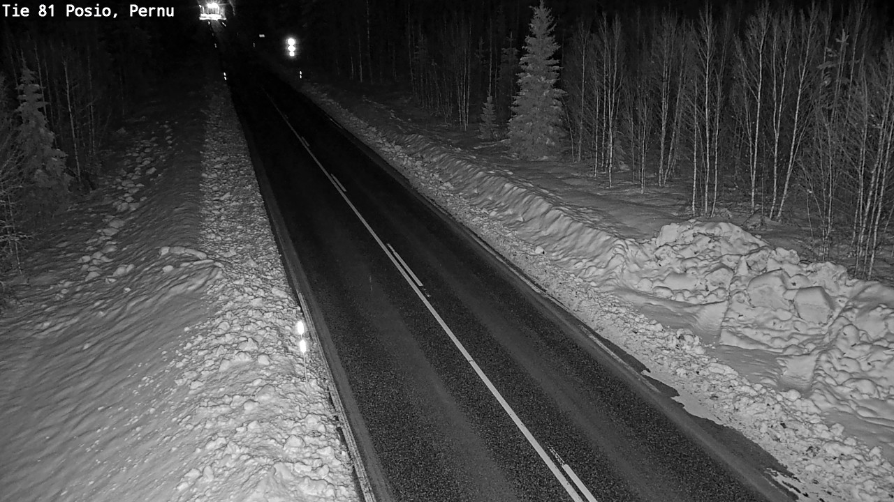 Kelikamerat Kuva Tie 81 Posio, Pernu, Posio, Lappi