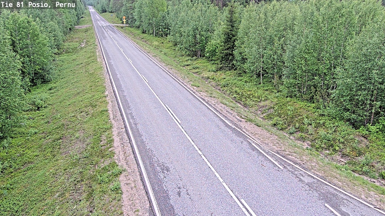 Kelikamerat Kuva Tie 81 Posio, Pernu, Posio, Lappi