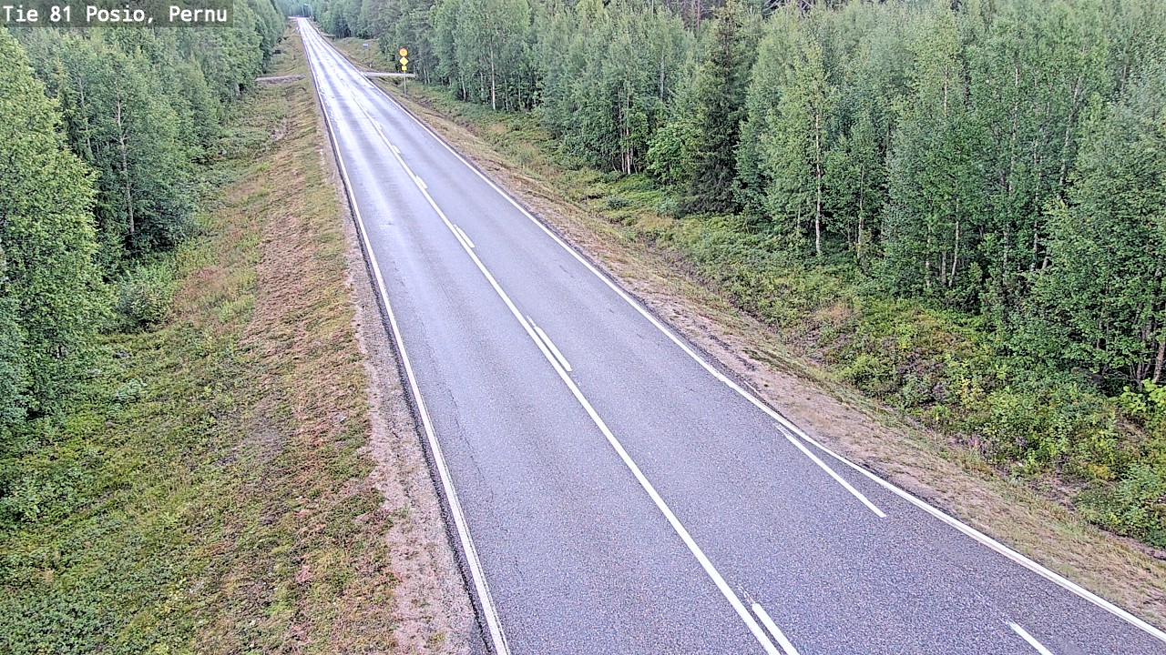 Kelikamerat Kuva Tie 81 Posio, Pernu, Posio, Lappi