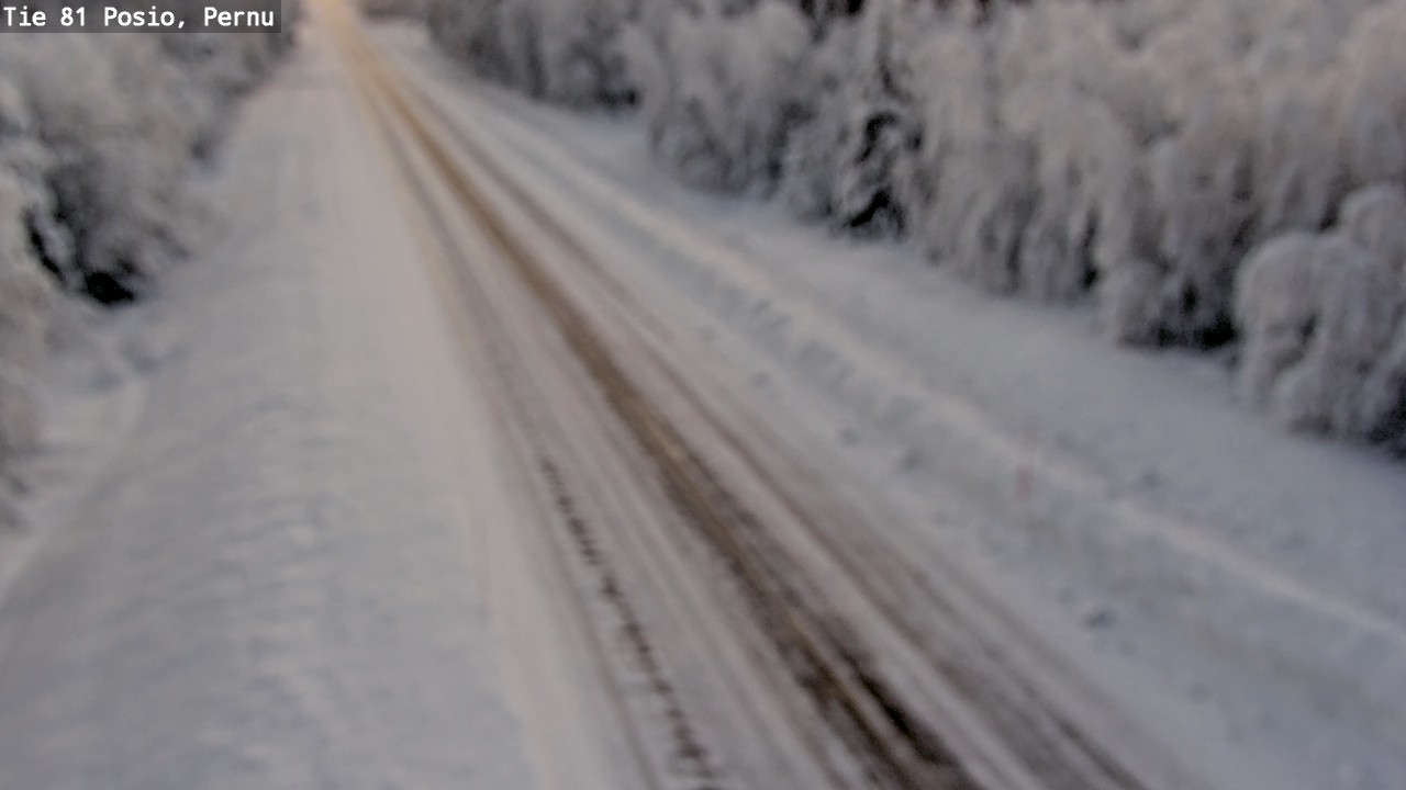 Kelikamerat Kuva Tie 81 Posio, Pernu, Posio, Lappi