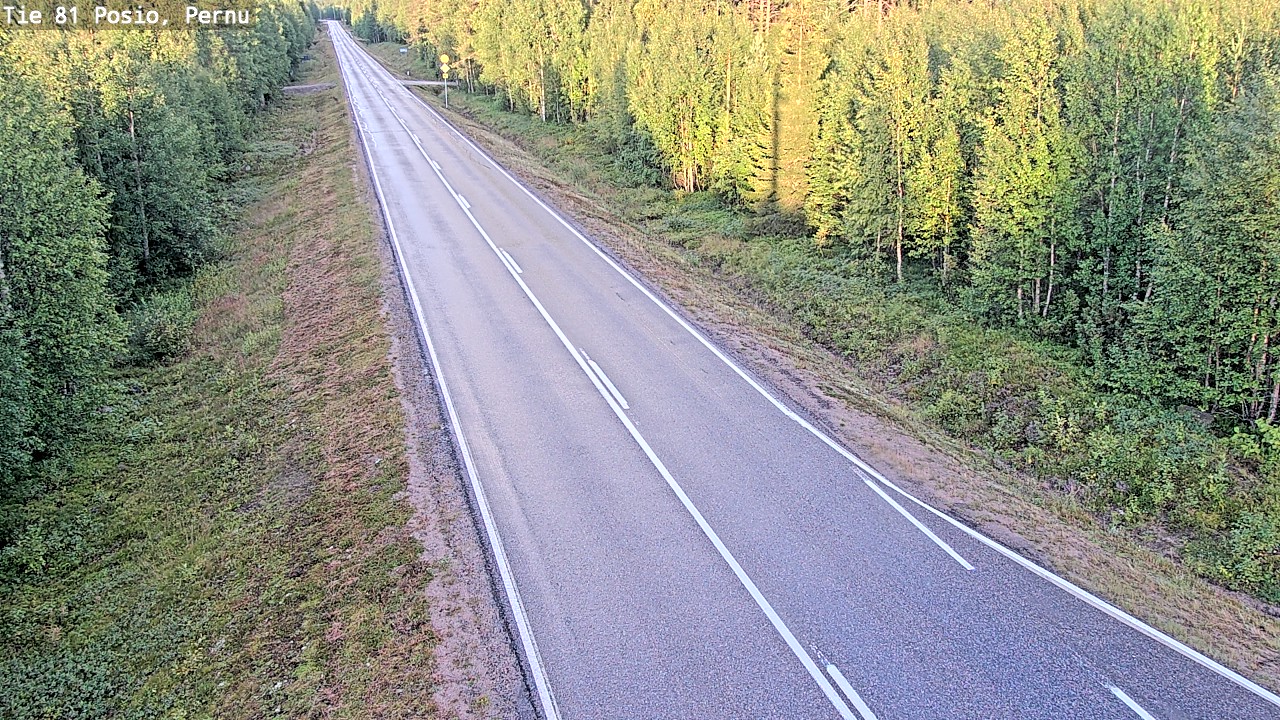 Kelikamerat Kuva Tie 81 Posio, Pernu, Posio, Lappi